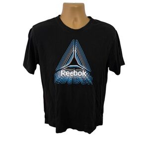 Reebok Graphic Short Sleeve Tee Black Small